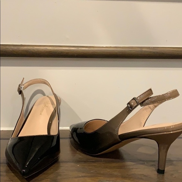 Ombré Slingback Pumps Heels - Picture 4 of 8